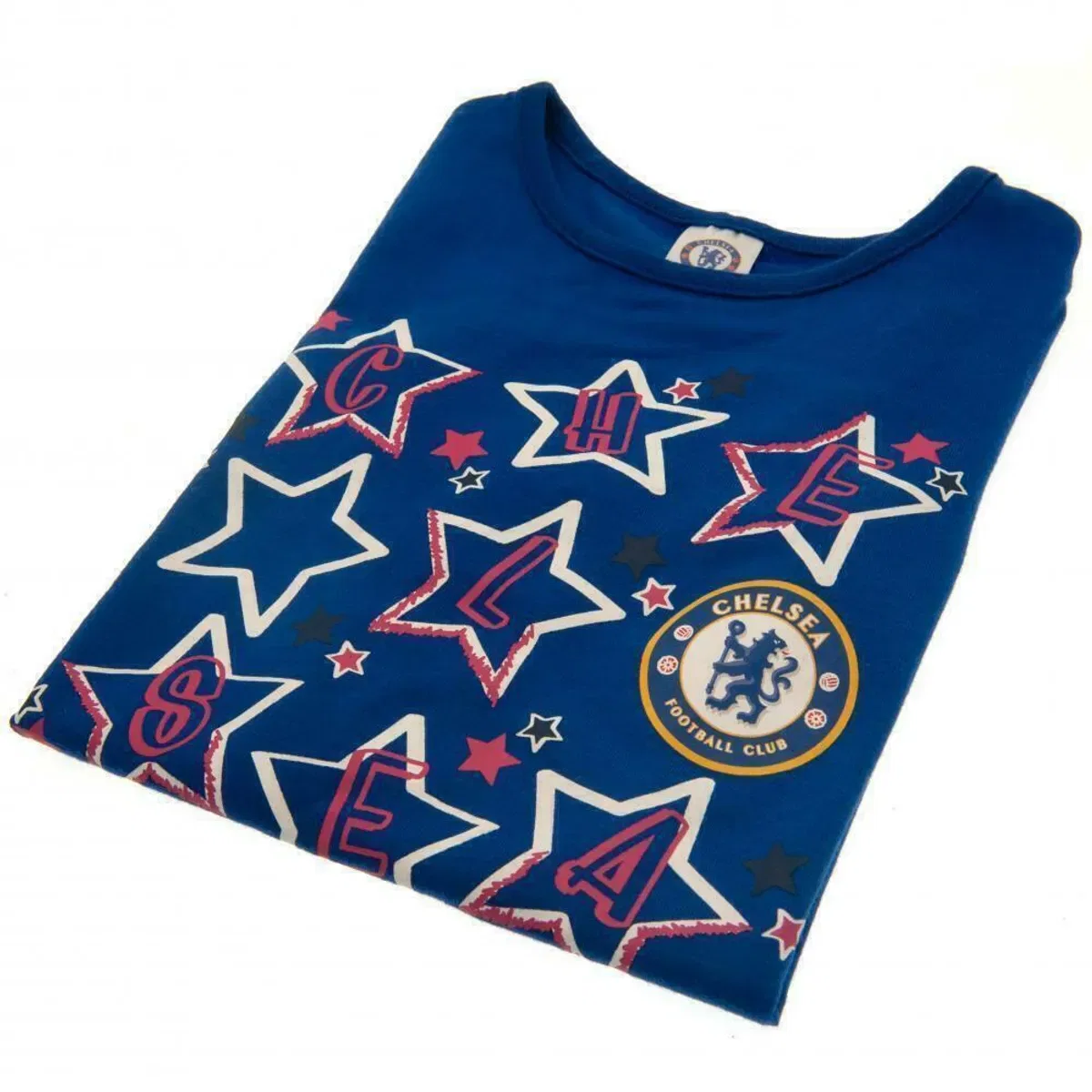 Футболка с принтом Stars Chelsea Fc, Blue — фото 3