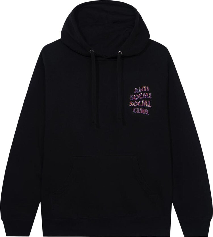 

Худи Anti Social Social Club Layer Lock Hoodie 'Black', черный