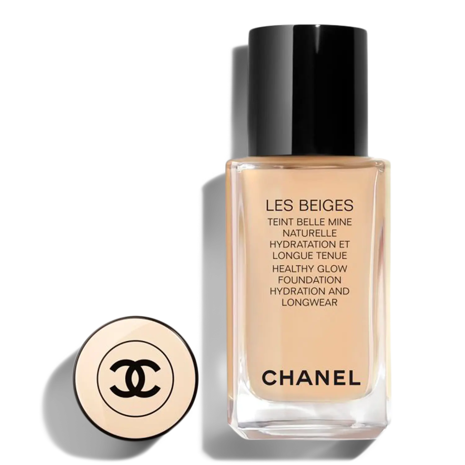 

Увлажняющая и стойкая тональная основа LES BEIGES Healthy Glow Foundation CHANEL, BD31 (medium shade, golden undertone)