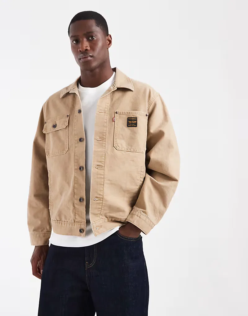 Рабочая куртка Levi's Workwear верблюжьего — фото 3