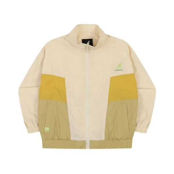 Ветровка с цветовыми блоками и сетчатой подкладкой sa 0209, Kangol Kids, желтый