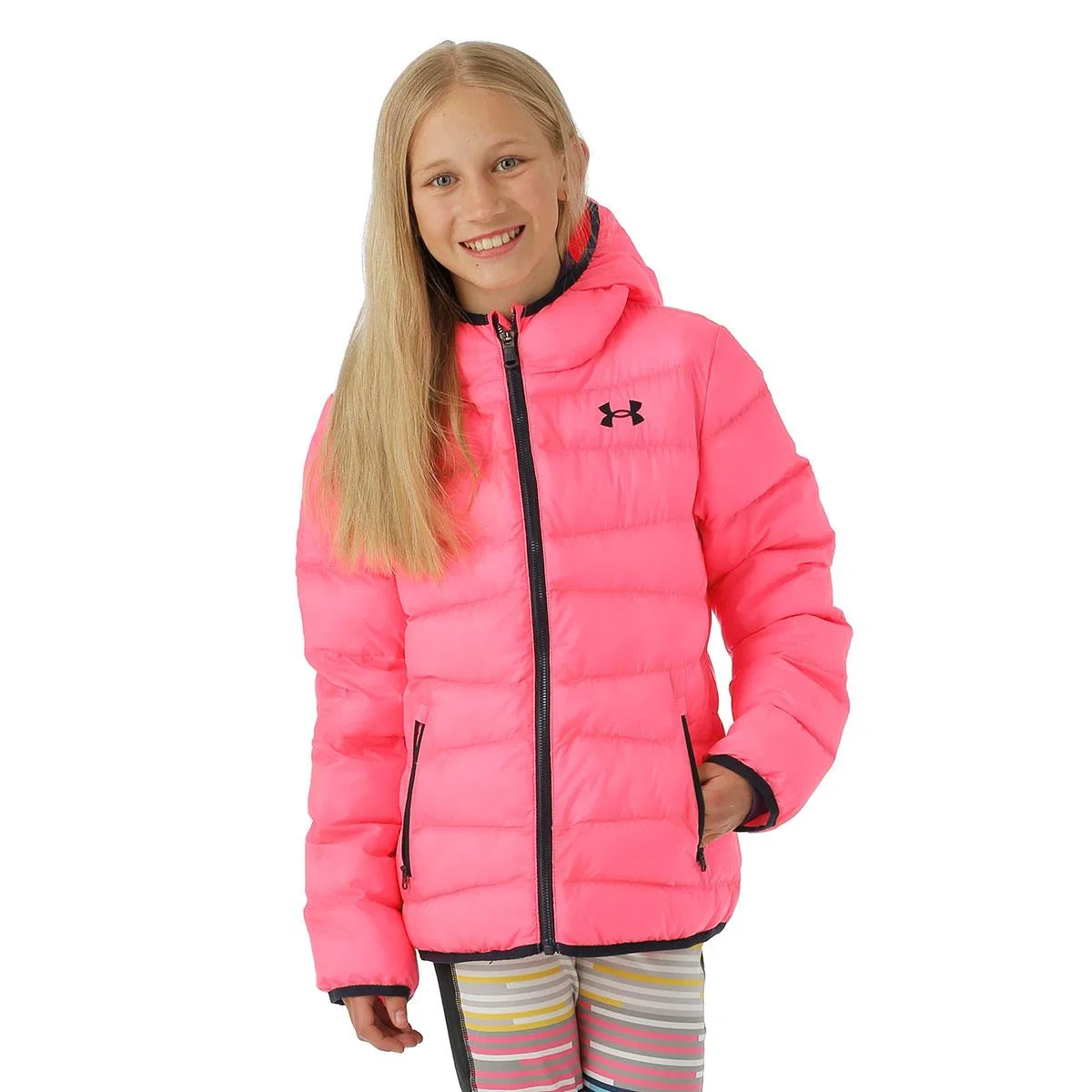 Куртка-пуховик с наполнителем Prime Puffer Jacket Under Armour, Pink Punk