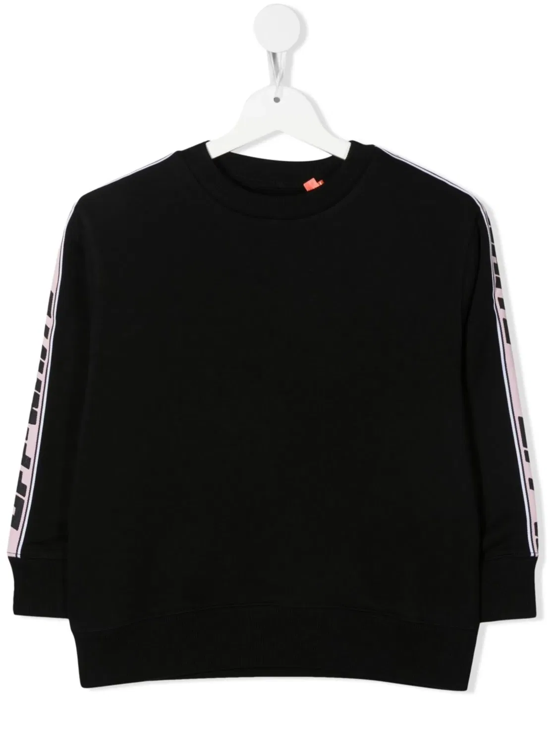 Джемпер с лентой-логотипом OFF-WHITE, черный