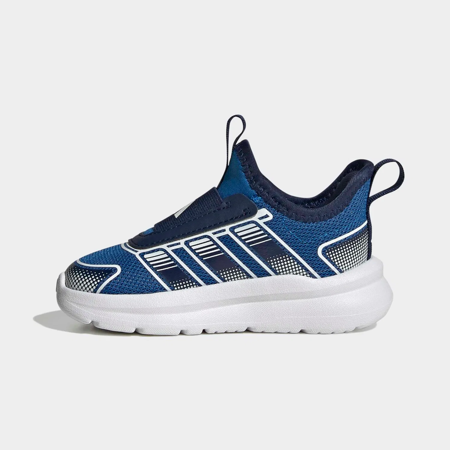 Детские спортивные кроссовки Tensaur Comfort 2.0 AC I Adidas Sportswear, Bright Royal/Dark Blue/Ftwr White — фото 3