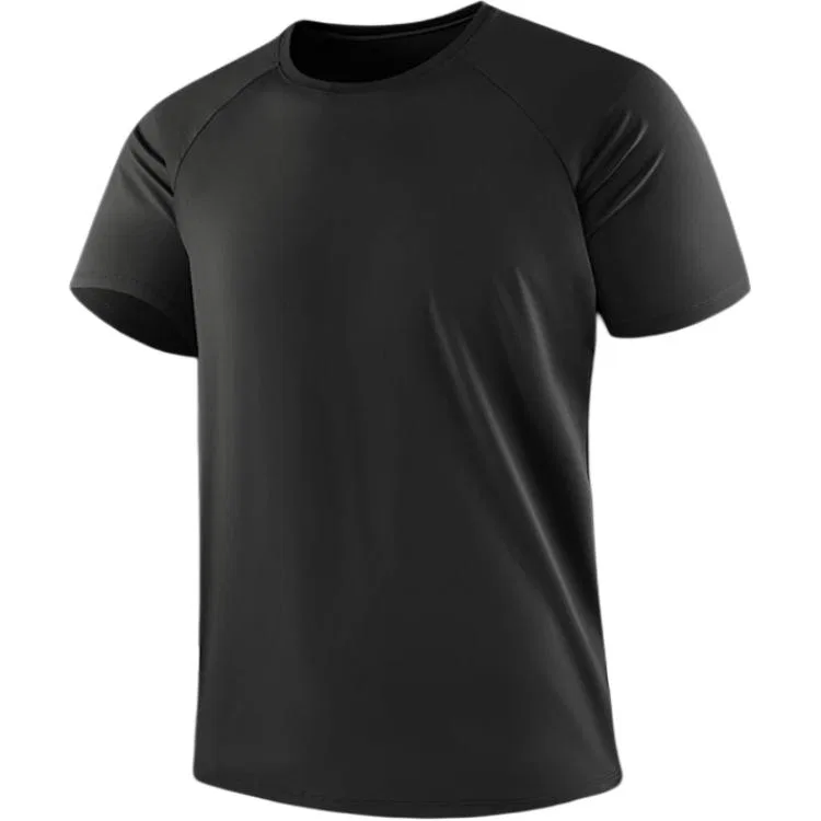 Детская футболка с круглым вырезом, тонкая T Shirts Unisex Crew Neck Thin, Sugarfunk, Upgraded Black