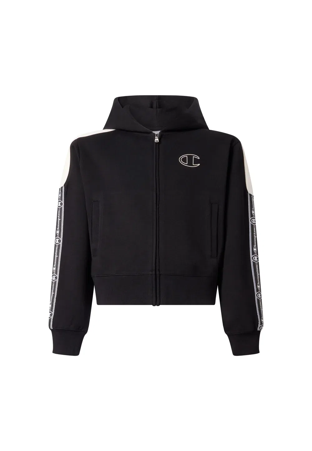 Спортивная одежда - толстовка на молнии Champion, Black — фото 4