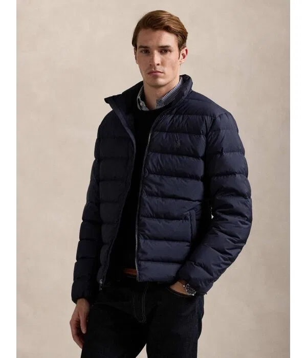 Мужская стеганая куртка-пуховик Polo Ralph Lauren, Blu Marino