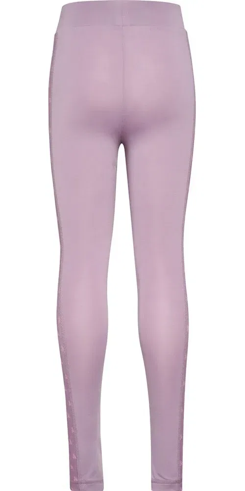 Леггинсы Mix Mid Waist Tights Hummel, лиловый — фото 2