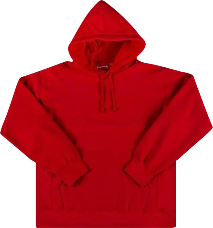 

Толстовка Supreme Studded Hooded Sweatshirt 'Red', красный