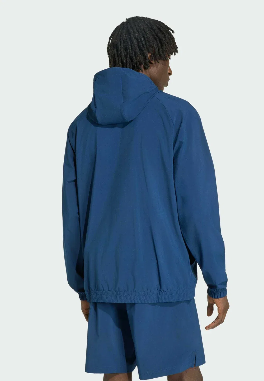Tech ess tt - тренировочная куртка Adidas Originals, Night Indigo — фото 2