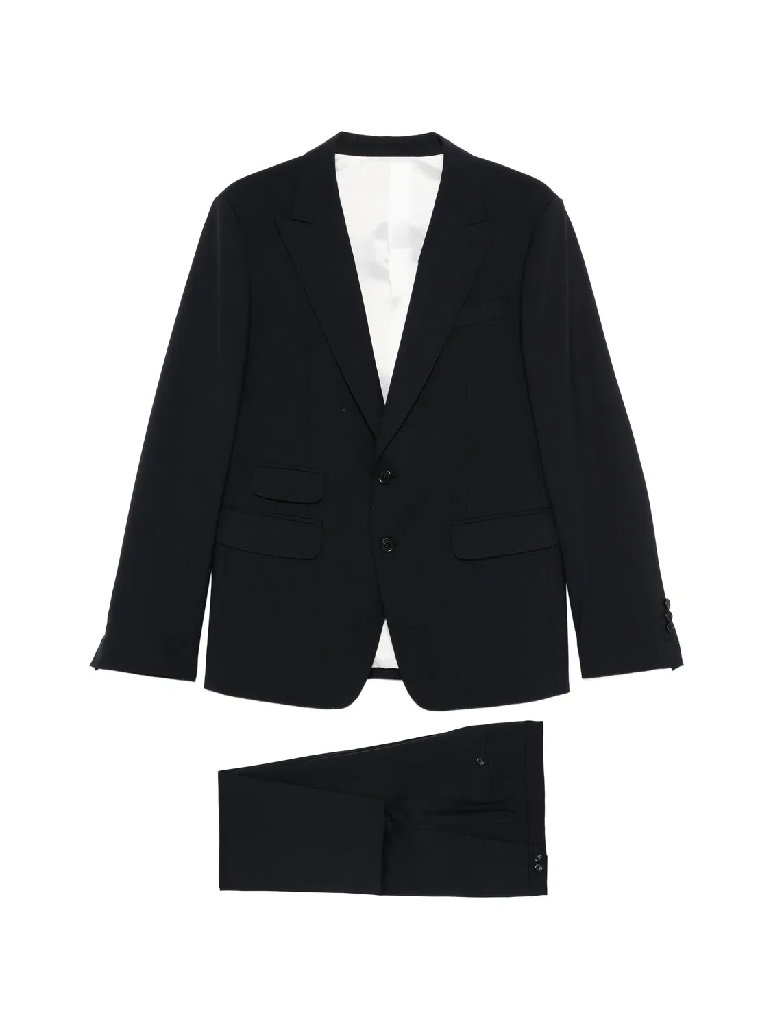 Пиджак и брюки с зауженным лацканом DSQUARED2, синий