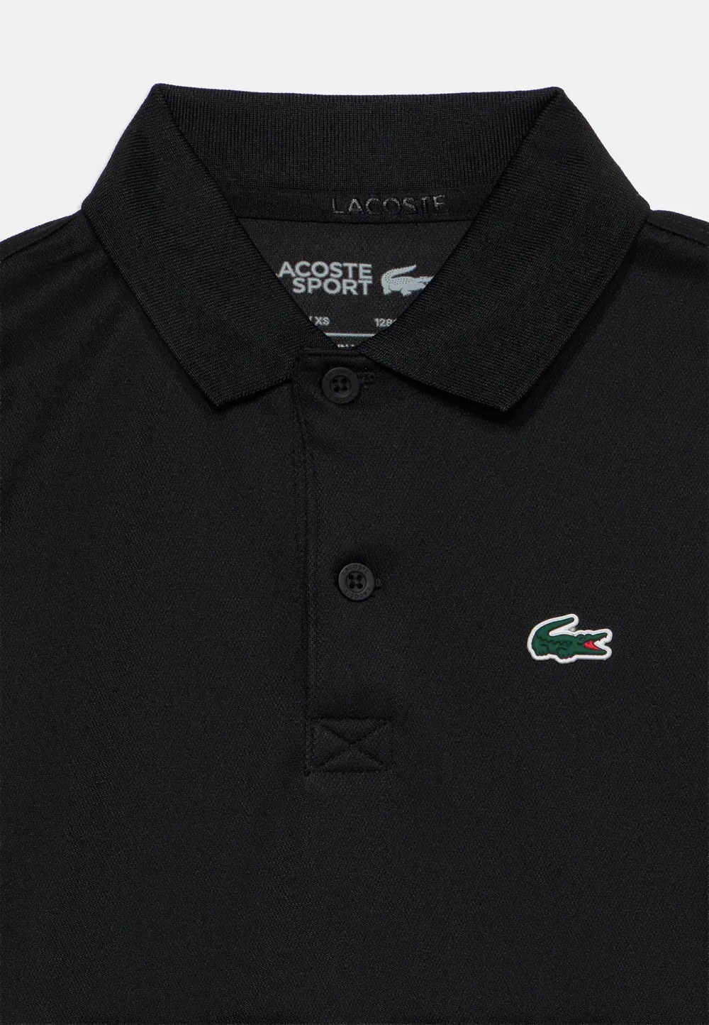 Спортивная рубашка-поло Lacoste, Noir — фото 4