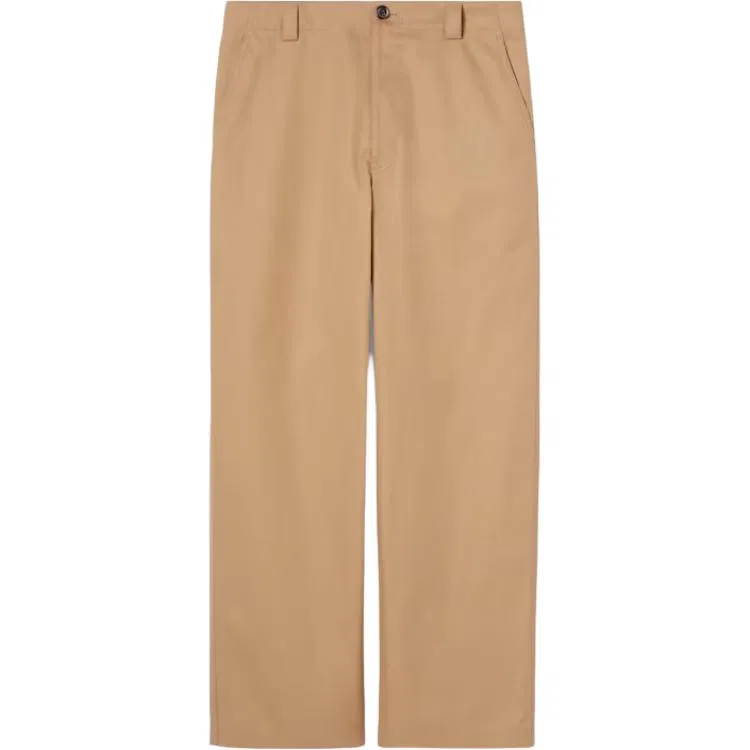 Мужские брюки прямого кроя с логотипом GUCCI, Khaki