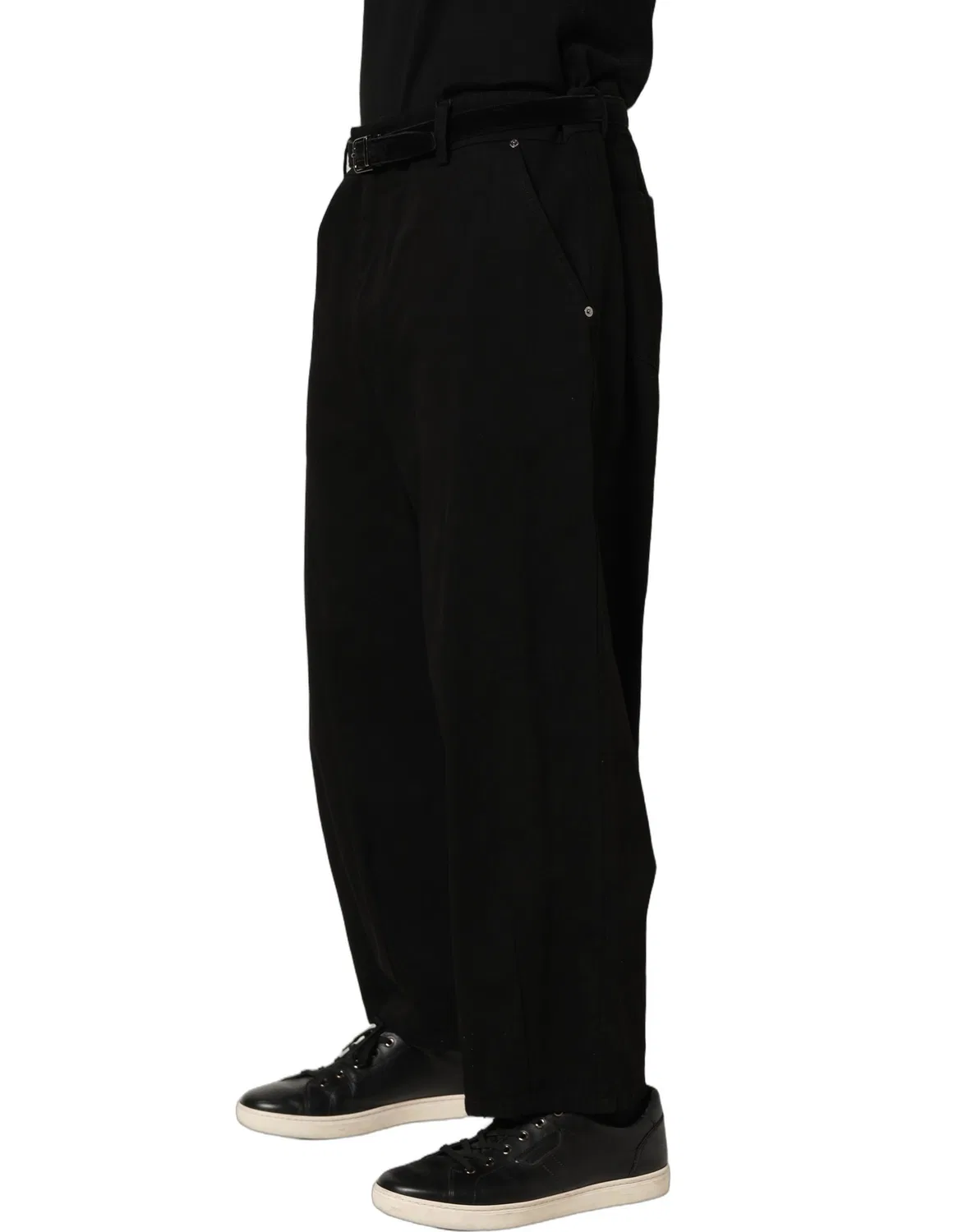 Мужские брюки чинос прямые Chino pants Dolce & Gabbana, Black — фото 3