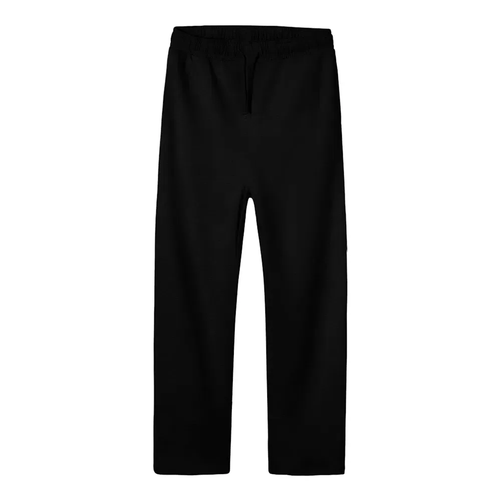 Детские спортивные штаны для девочек с регулируемой талией Nizu Straight LMTD Name it, Black