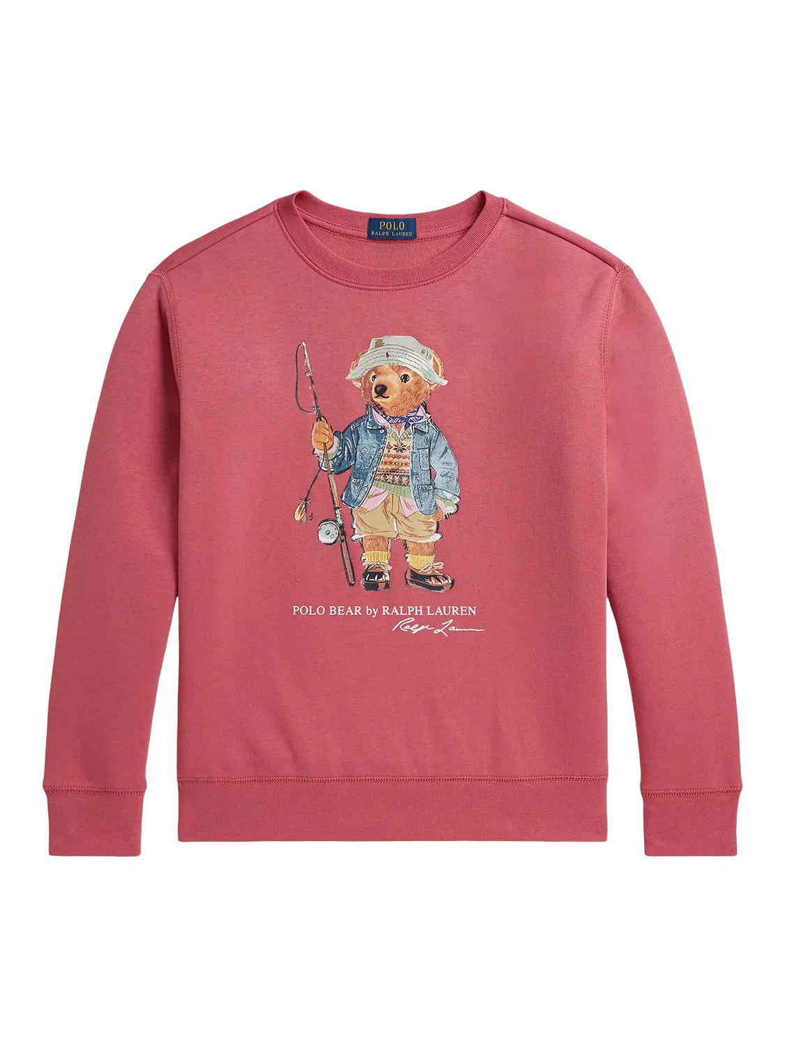 Толстовка стандартного кроя для мальчика Polo Ralph Lauren, светло-красный