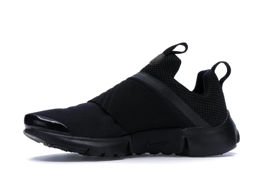 Детские кроссовки с эластичными ремнями Nike Presto Extreme Nike, Black/Black-Black — фото 3