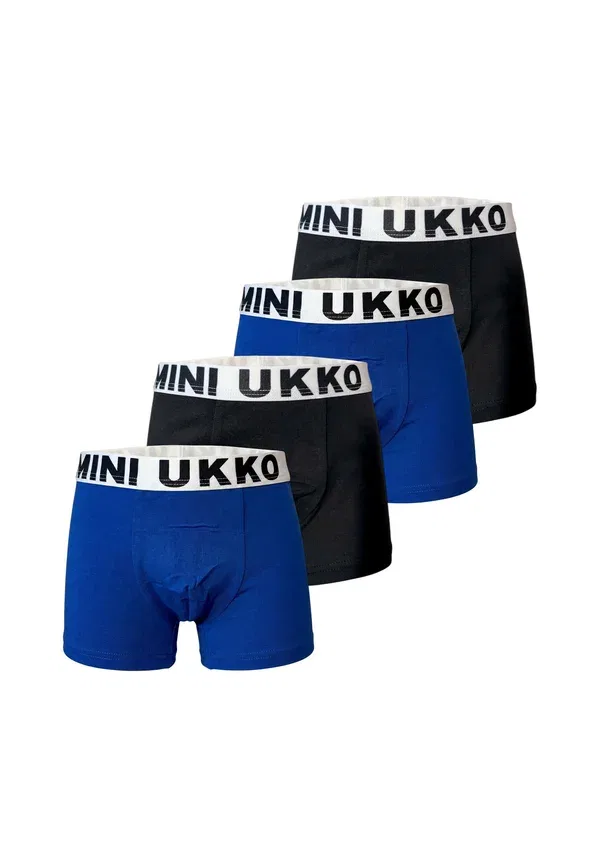 Комплект из 4 трусов с принтом funny kids Mr Ukko Black, черный/синий — фото 2