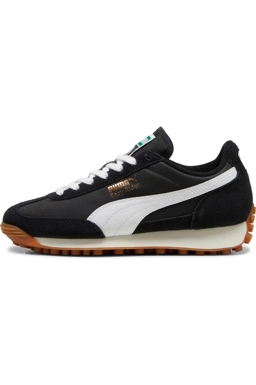 Детские кроссовки из замши Easy Rider PUMA, Puma Black-Puma White — фото 2