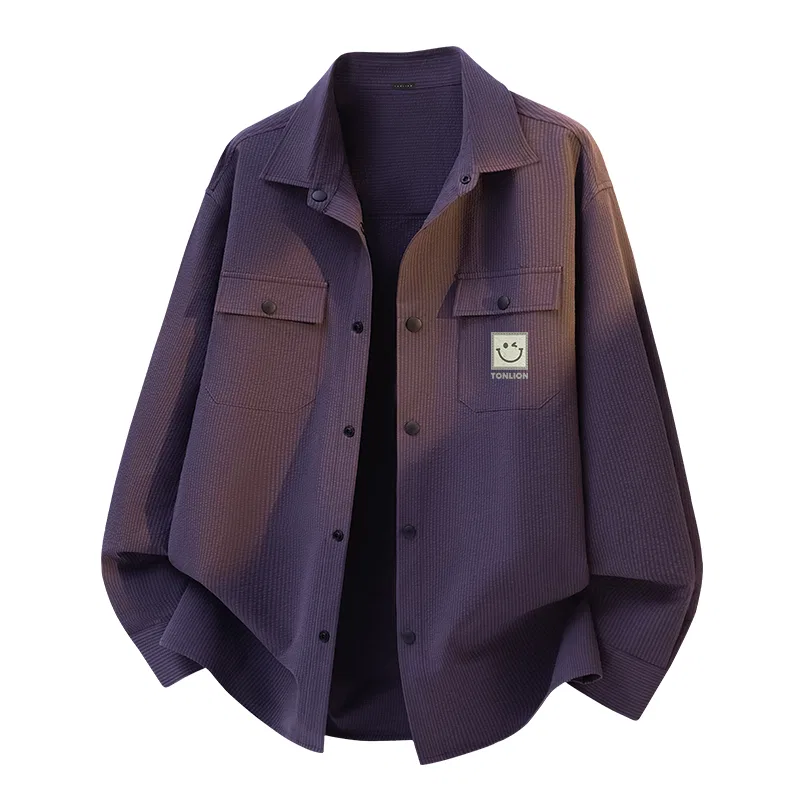 Детская рубашка с длинным рукавом Tonlion, Purple