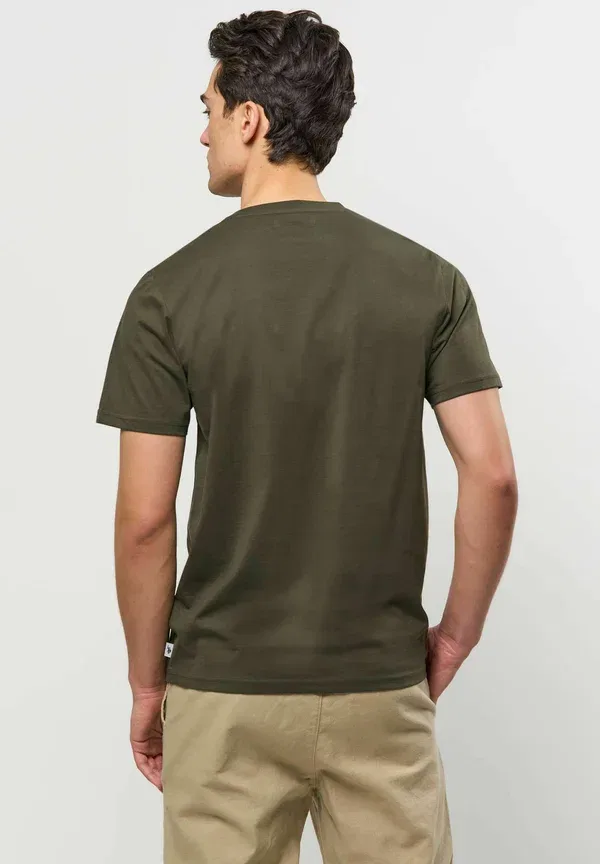 Футболка хлопковая Umelias Basic T-shirt U.S. Polo Assn., forest night — фото 3