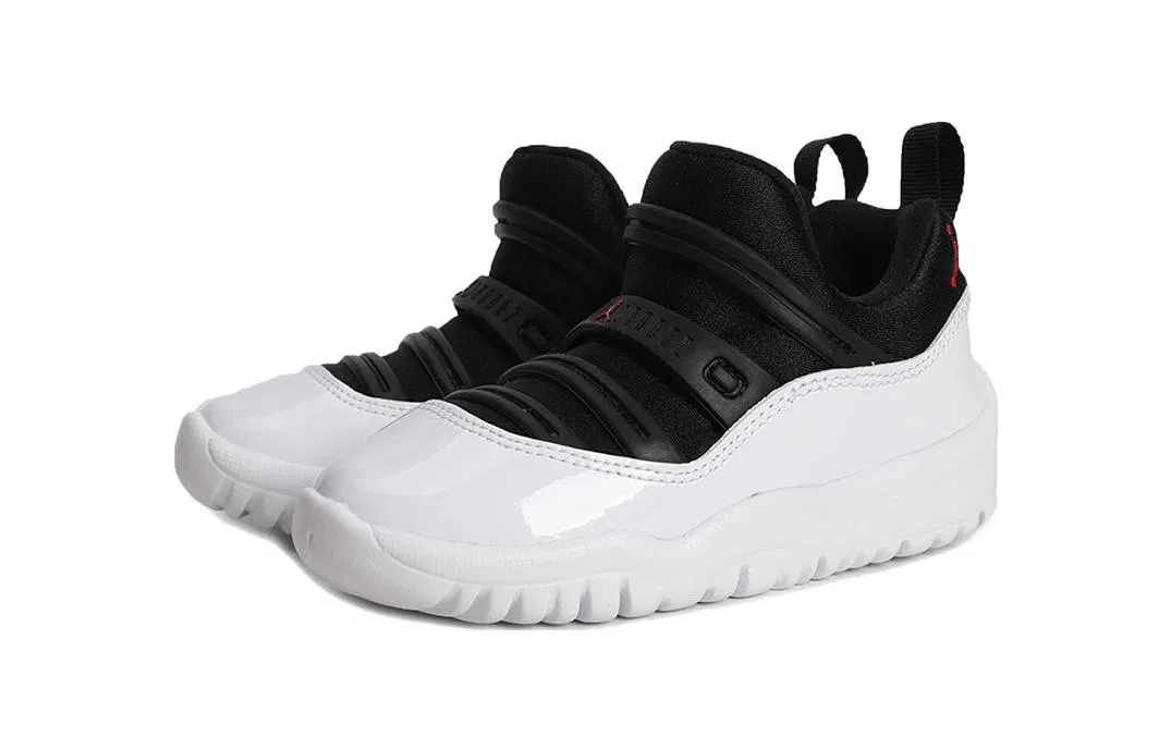 Детские туфли Toddler Shoes Little Flex Tuxedo Jordan, Black — фото 4
