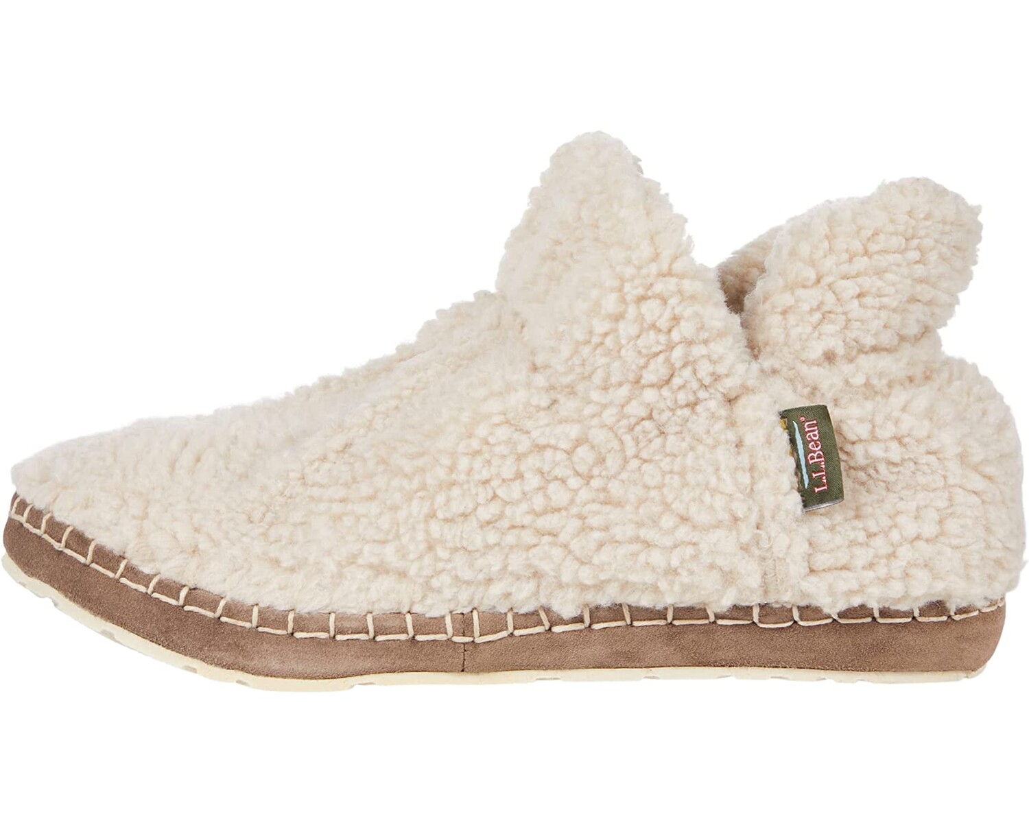 

Слипперы Cozy Slipper Bootie Pile Fleece L.L.Bean, естественный