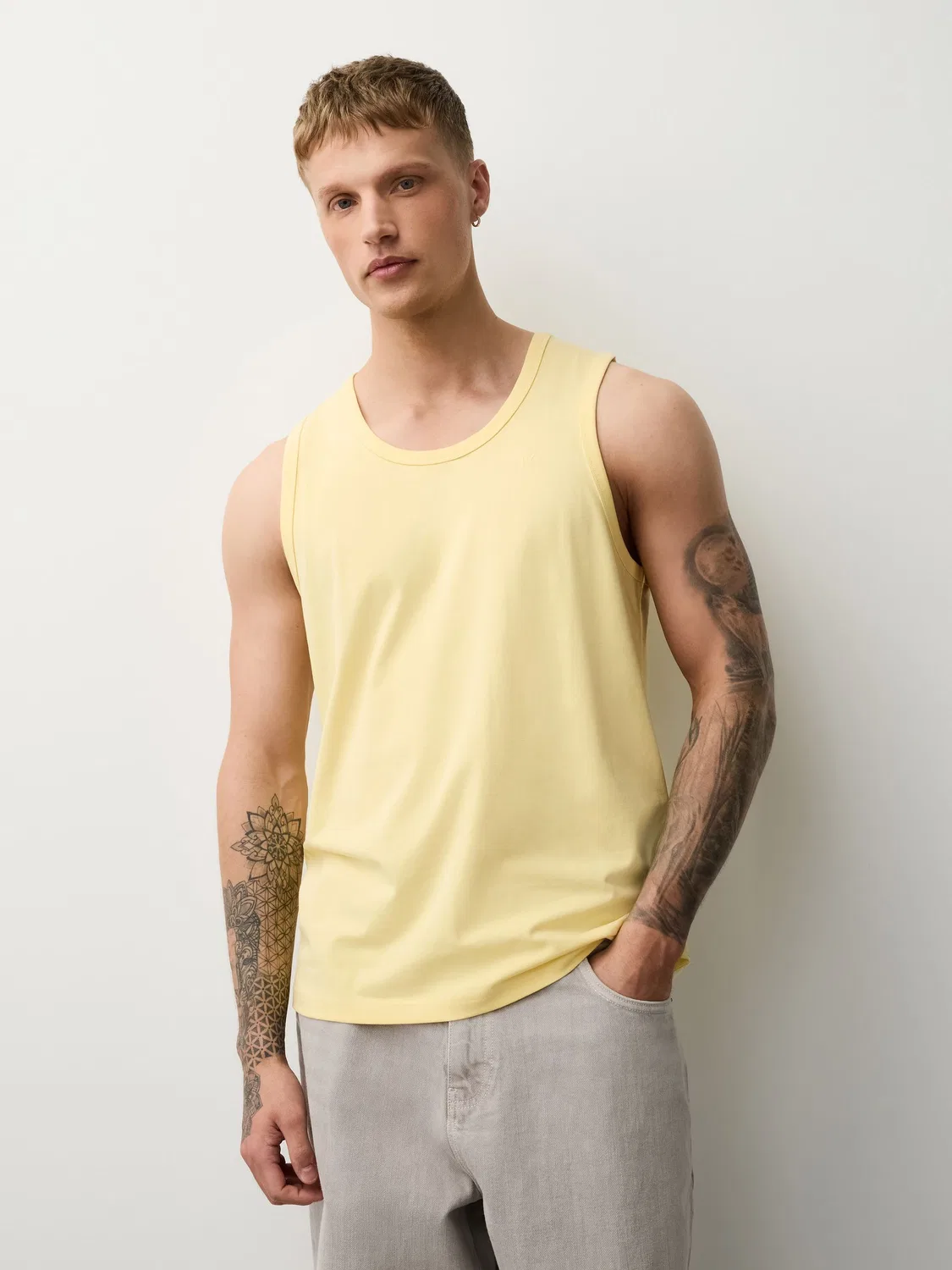 Майка Soft Trident Lightweight 4 шт Next, экрю белый/розовый/желтый/зеленый — фото 2
