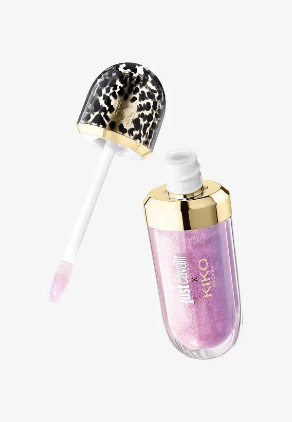 Блеск для губ Just Cavalli x 3D Hydra Rebel Edition - блеск для губ 6.5 мл Kiko Milano, цвет 04 mirage beat — фото 2