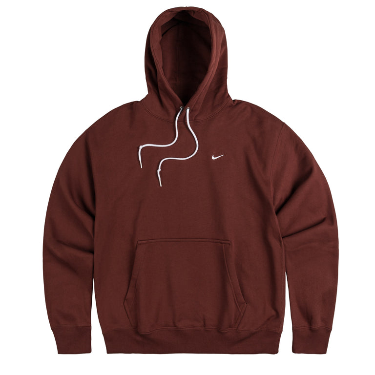 

Худи solo swoosh fleece hoodie Nike, белый