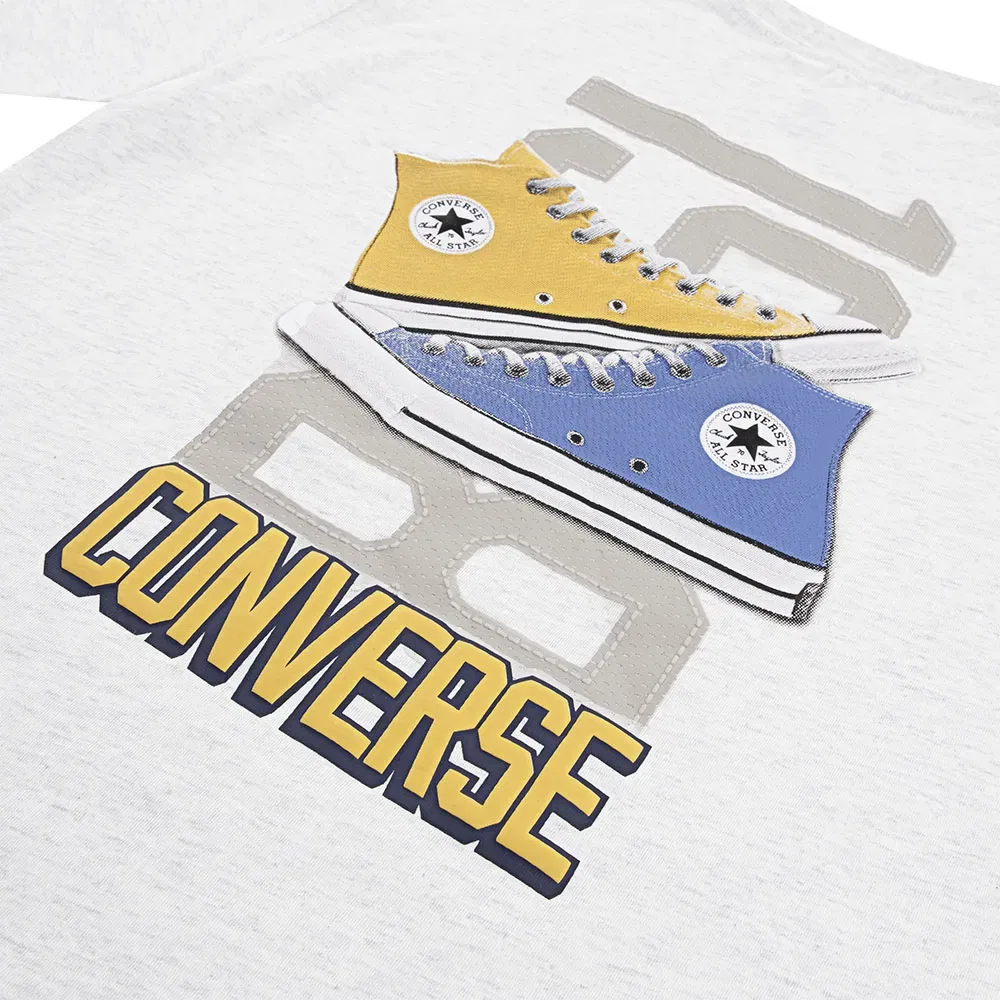 Кроссовки детские Converse Kids Retro Front Back Sneaker, серый — фото 3