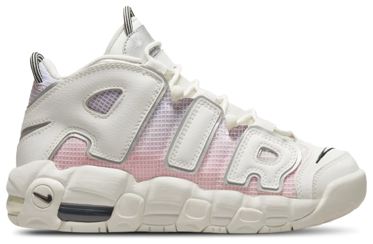 Кроссовки для мальчиков Air More Uptempo Nike, цвет Black/Light Thistle/Sail