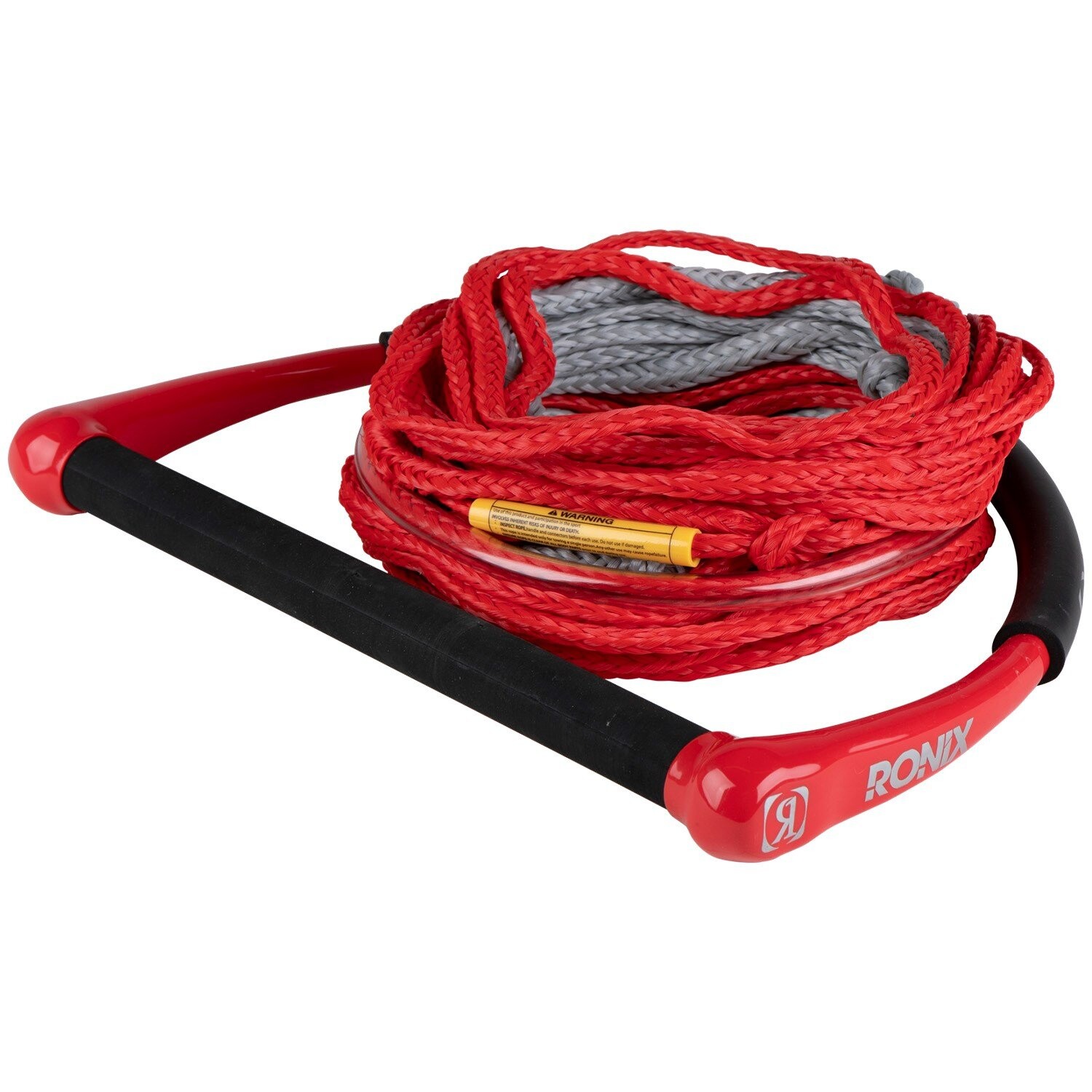 

Комплект фал + рукоятка для вейкборда Ronix Combo 1.0 TPR Grip, красный/серый