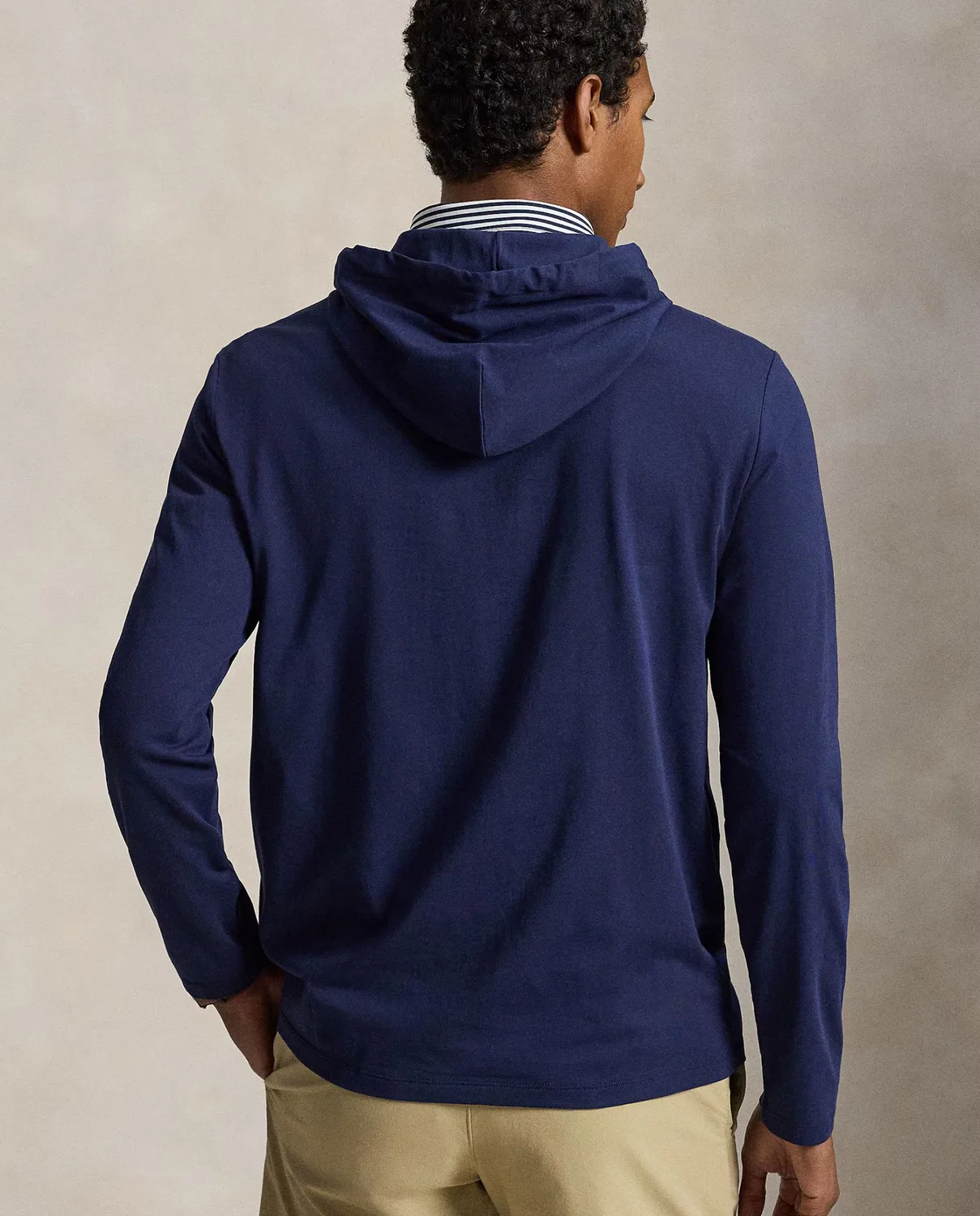 Мужская толстовка с капюшоном, Polo Bear, Ralph Lauren, темно-синий — фото 2