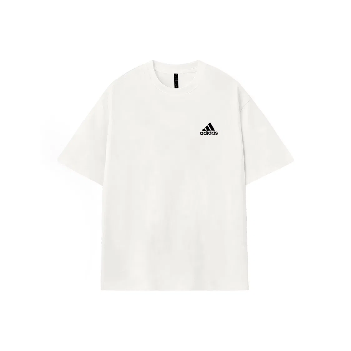 Детское футболка с круглым вырезом Adidas, Цвет White — фото 3