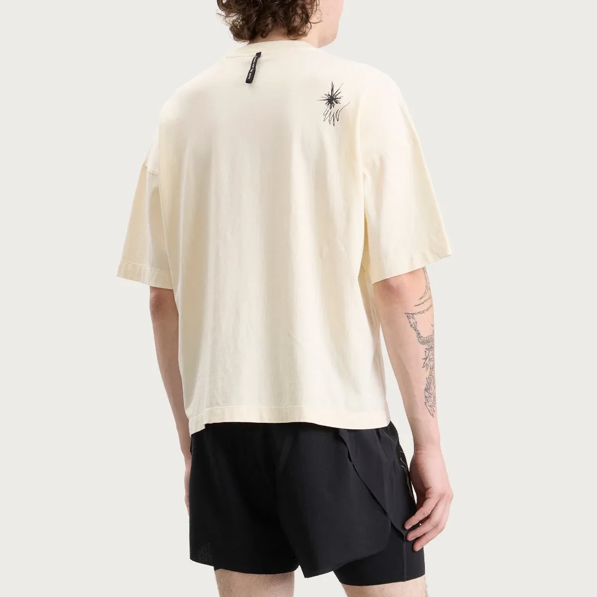 Футболка с принтом X Song for the Mute Adidas, Cream White — фото 3