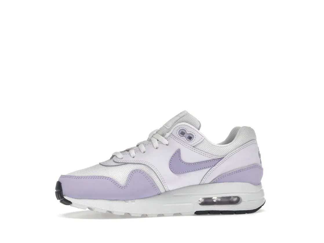 Детские кроссовки Lifestyle Nike Air Max 1, Platinum Tint/Barely Grape/Black/Hydrangeas — фото 3