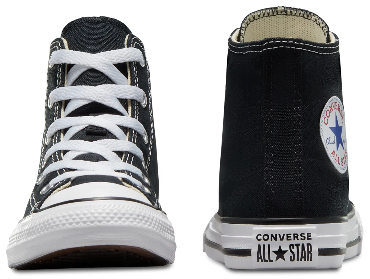 Кеды для мальчиков All Star High Top Converse, белый/черный — фото 4