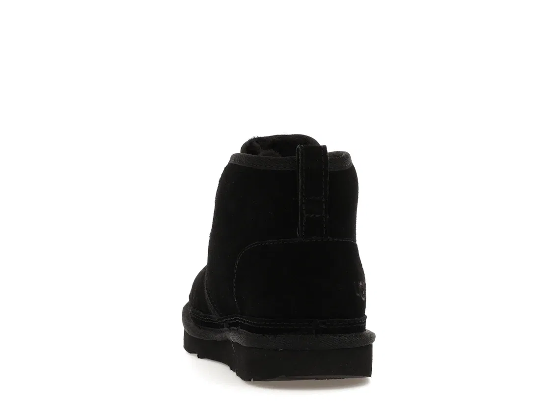 Детские ботинки на шнуровке UGG Neumel Boot, Black — фото 4