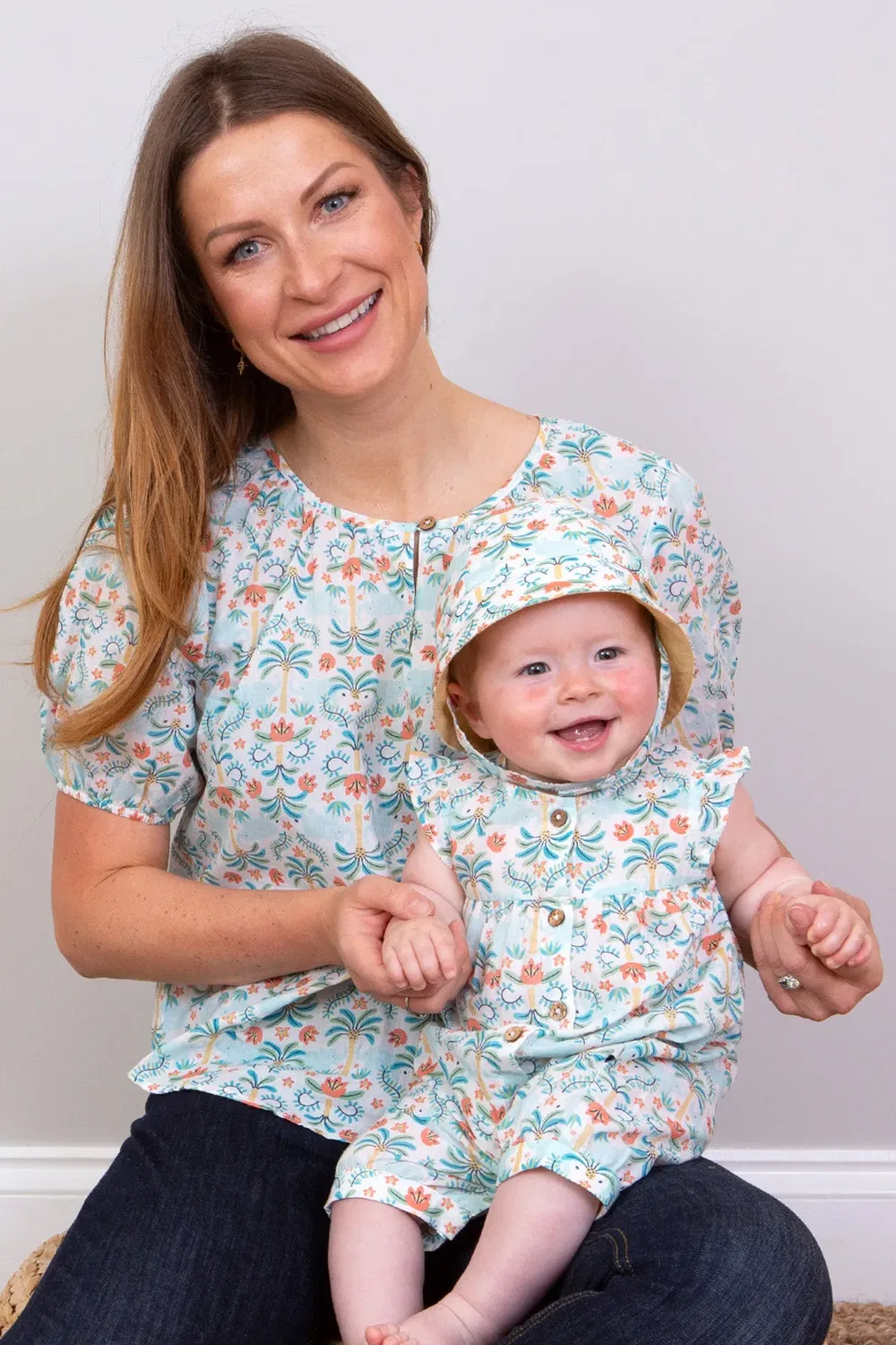 Детский комбинезон с принтом Baby Ele Oasis Kite, Multi — фото 3