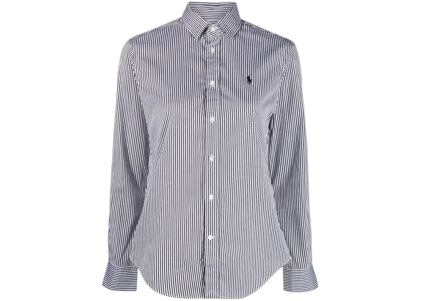Женская рубашка с длинным рукавом Polo Ralph Lauren, White/Black