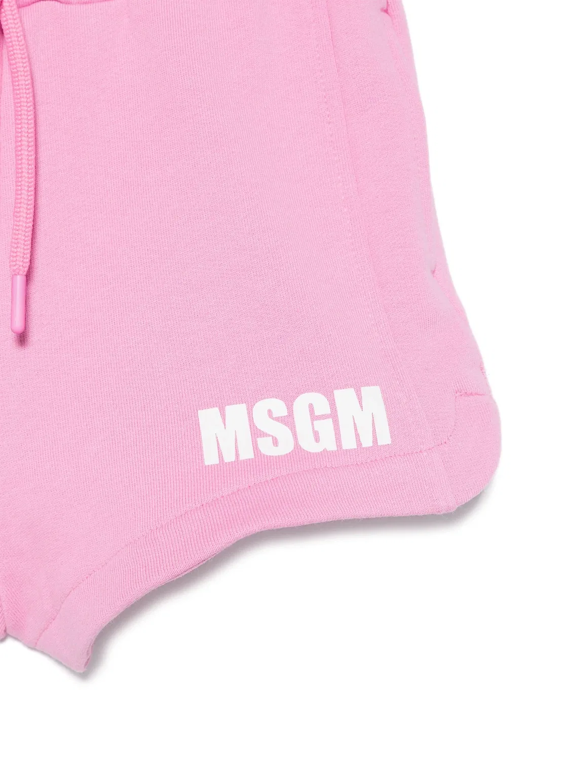 Шорты с логотипом MSGM, розовый — фото 3