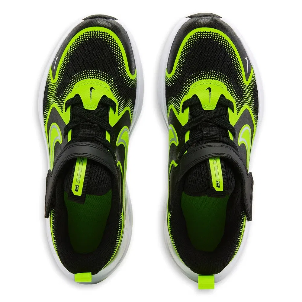Детские кроссовки для бега Cosmic Runner Nike, Black/Volt — фото 4