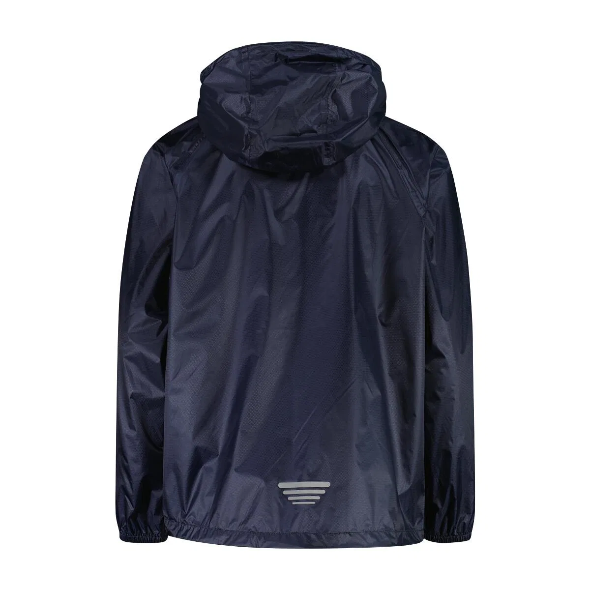 Детская дождевик с капюшоном KID JACKET RAIN FIX HOOD Cmp, Цвет Dunkelblau / Kosmosblau / Blau — фото 2