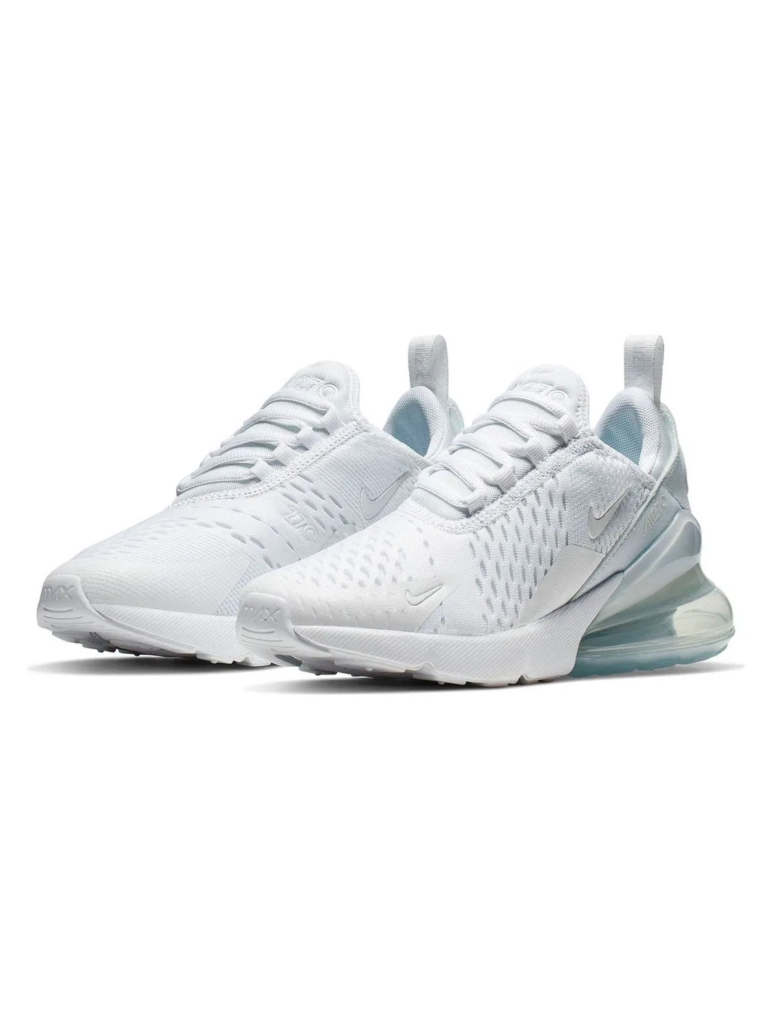 Кроссовки Nike Air Max 270, бело-бледно-аква — фото 4