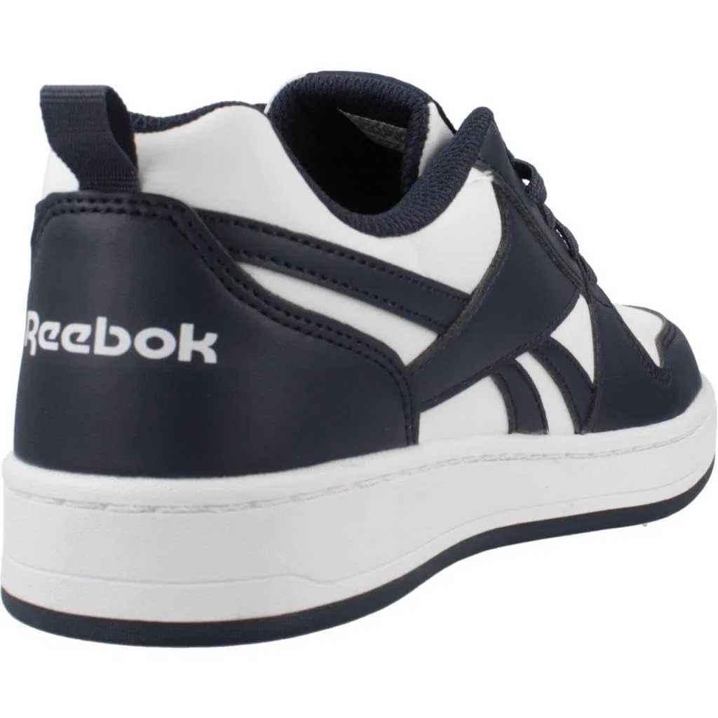 Детские кроссовки для мальчиков с минималистичным дизайном Reebok Royal Prime 2.0 Reebok, Ftwrwhite Vectornavy — фото 3