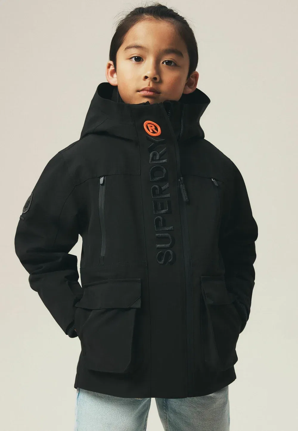 Водонепроницаемая куртка унисекс Superdry & Co, Black — фото 2