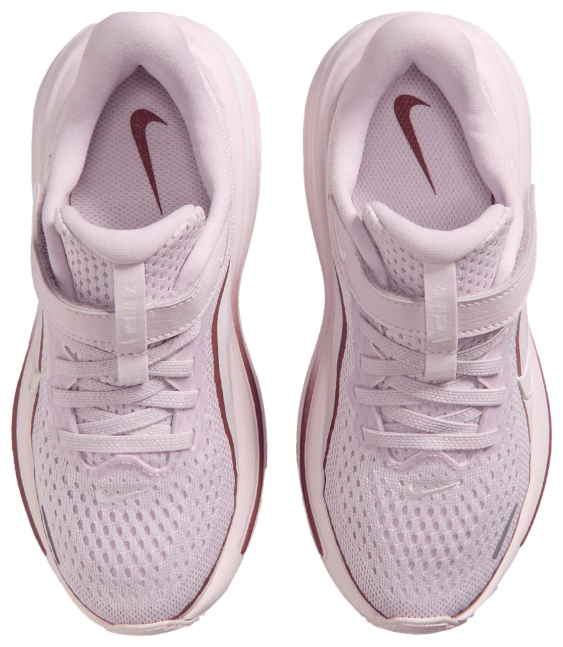 Детские кроссовки для мальчиков с дышащим верхом Nike Winflo 12, Bleached Lilac/Sail/Pearl Pink — фото 4