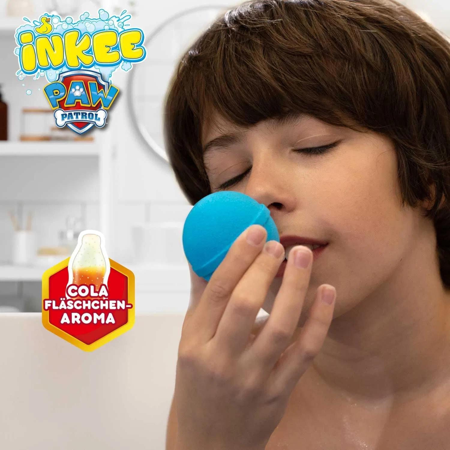 Бомбочка для ванны Paw Patrol, INKEE, 80г, Cola-Gummi — фото 4
