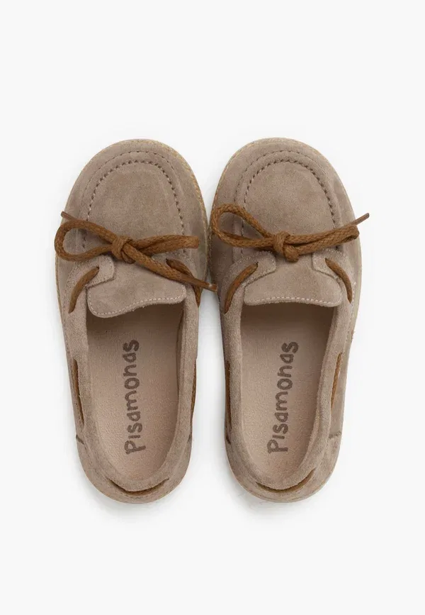 Мокасины кожаные Boat shoes Pisamonas Topo — фото 3